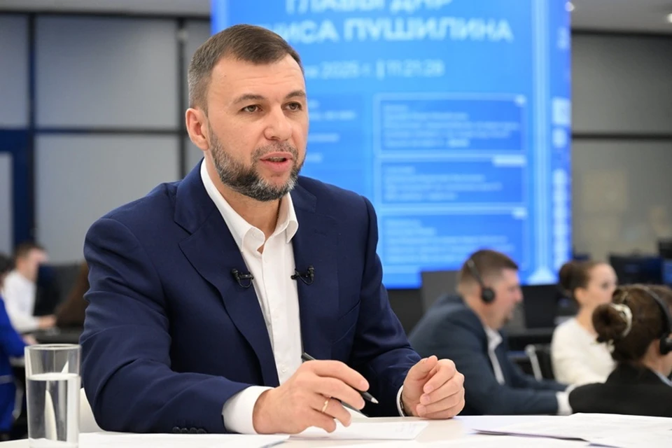 Глава ДНР заявил, что на освобожденные территории Республики возвращается мирная жизнь. Фото: Сайт Главы ДНР