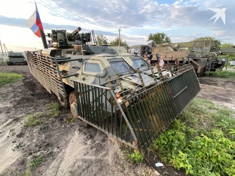 На выставке представят трофейную технику