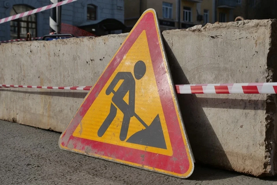 На время непогоды работы приостановили