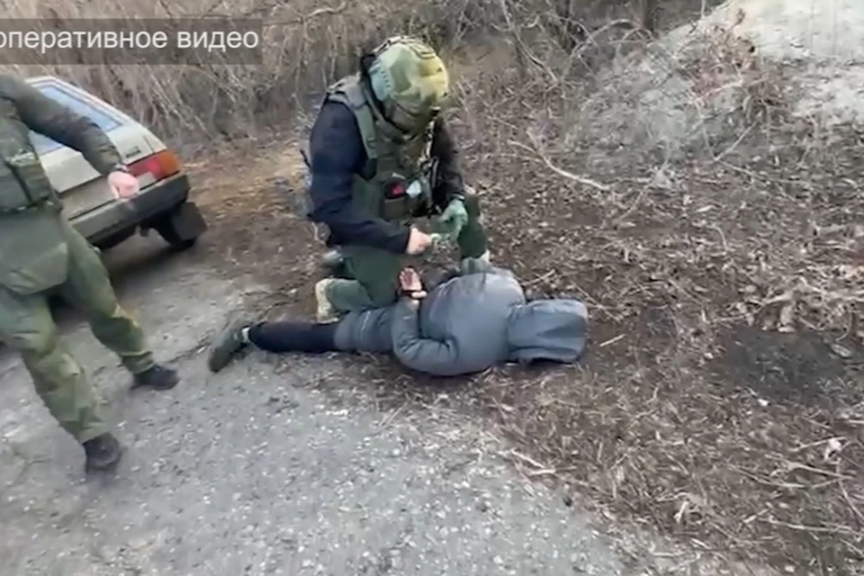 Задержан житель Старобельского района. ФОТО: скриншот с видео пресс-службы МВД по Луганской Народной Республике