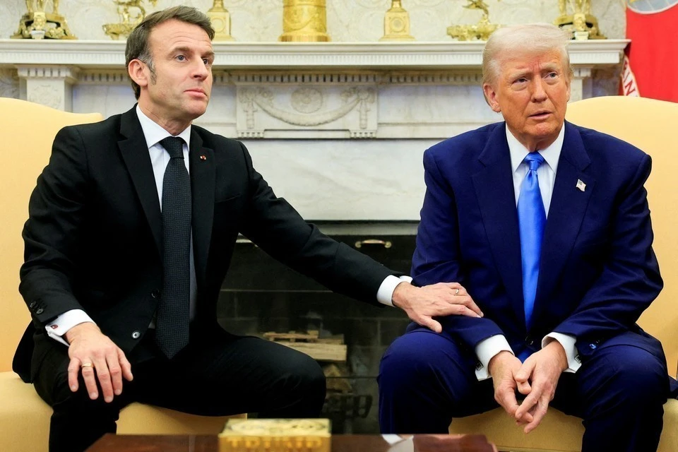 На Западе рассказали, как Трамп выгнал Макрона на встрече в Ватикане