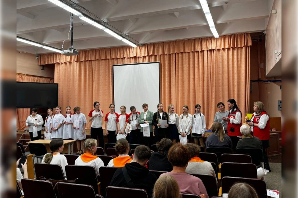 Участники соревнований. Фото: Тверское областное отделение «Российского Красного Креста».