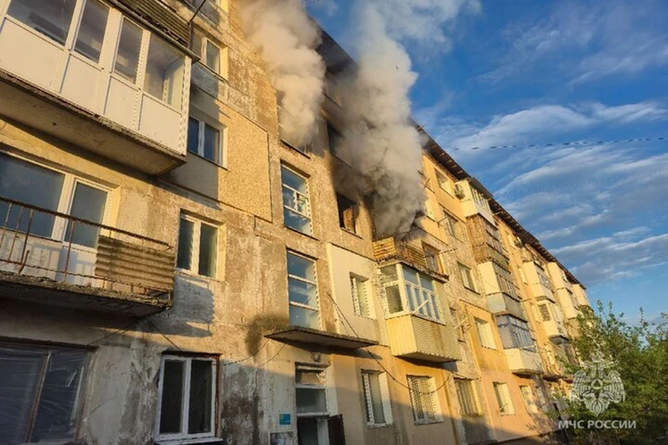 Трагический пожар с жертвой произошел 1 мая в Каховке на улице Панкеевской. Фото: ГУ МЧС России по Херсонской области
