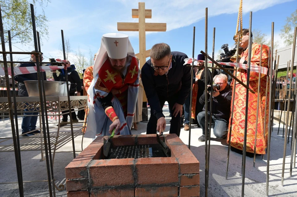 Храм будет выполнен в стиле знаменитой церкви Покрова на Нерли. Фото: пресс-служба губернатора.