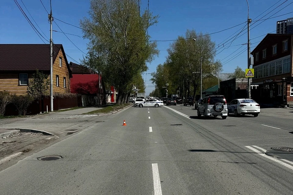 В Новосибирске водитель мотоцикла сбил 13-летнюю девочку и скрылся. Фото: Госавтоинспекция по Новосибирской области