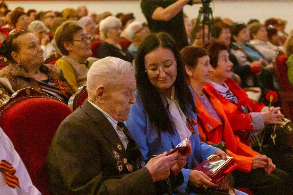 Среди гостей был участник Великой Отечественной войны Степан Гладилин