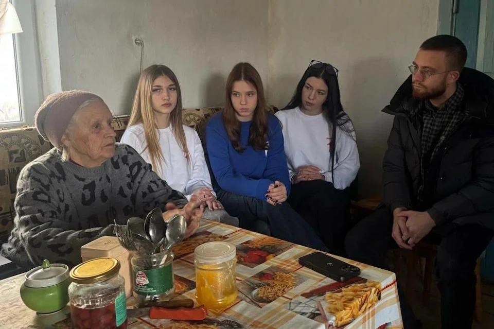 Узник Анна Домченко поделилась воспоминаниями с активистами Движения Первых Фото: Движение Первых ХО