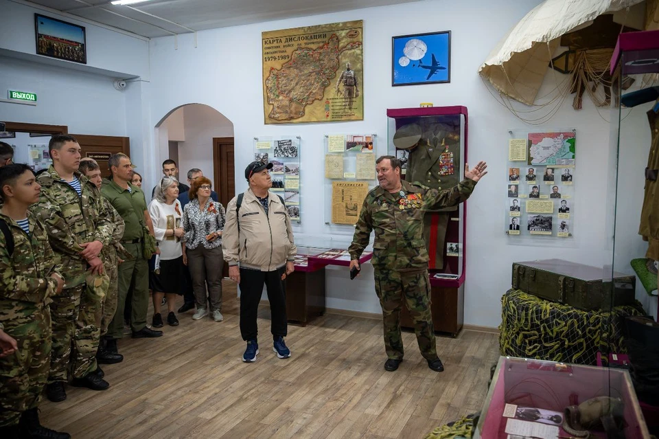 В Евпатории состоялось торжественное открытие Музея современной военной истории. Фото: Александр Юрьев/Tg