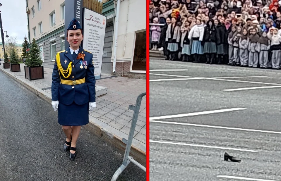 Кристина Тунева участвует в параде второй год подряд.