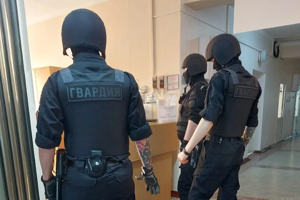 Мужчину с травмой головы госпитализировали принудительно после погони. Фото: пресс-служба Агентства безопасности Гвардия