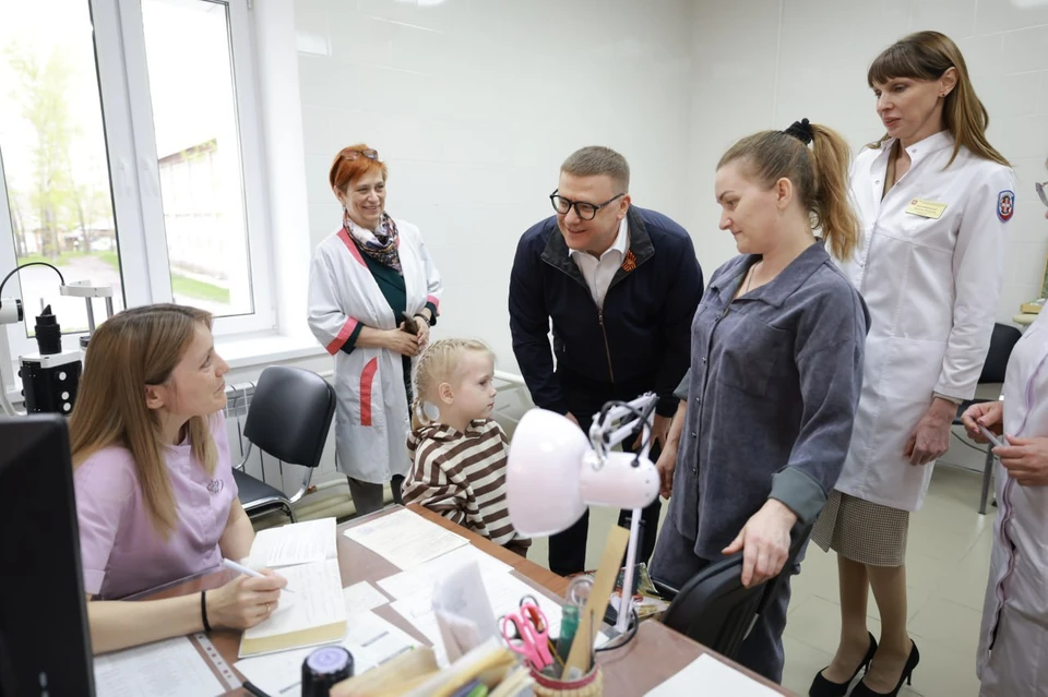 Обновленная больница в Кусе притягивает молодых врачей. Фото: пресс-служба губернатора.
