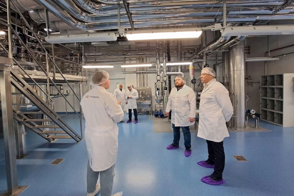 Руководитель Нижегородской областной фармации посетил производственную площадку фармацевтической компании «ГЕРОФАРМ»