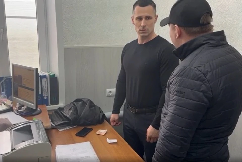 Экс-глава Елани отрицает свою вину. Фото: скрин с видео УФСБ по Волгоградской области.