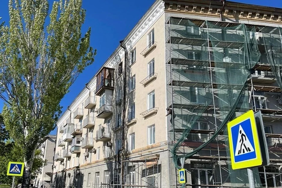 Липецкая область восстанавливает дом в Мариуполе. Фото: АГО Мариуполь