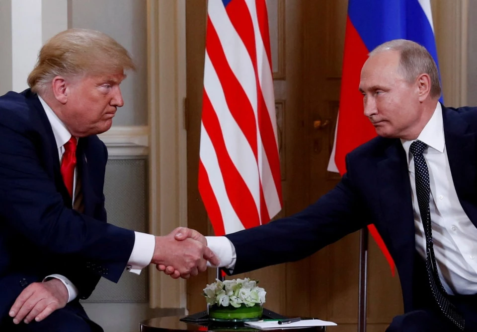 Дональд Трамп и Владимир Путин