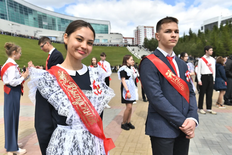 Уфа готовится к празднованию последнего звонка.