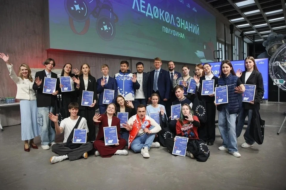 Елизавета Кожокара может выиграть поездку на Северный полюс на ледоколе. Фото: тг-канал Евгения Балицкого