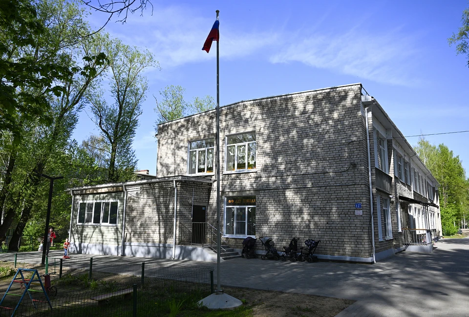 Детсад отремонтировали.
