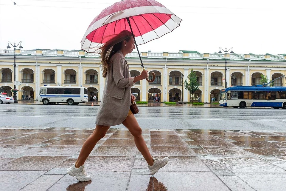 Осадки начнут подступать в середине дня.