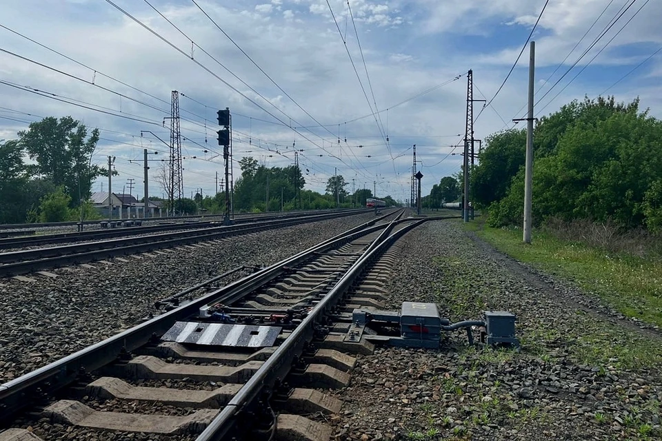 Под Новосибирском тепловоз сбил 76-летнюю пенсионерку. Фото: Транспортная полиция Сибири