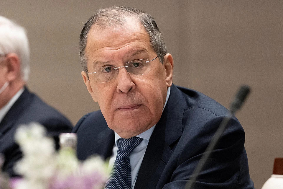 Глава МИД России Сергей Лавров
