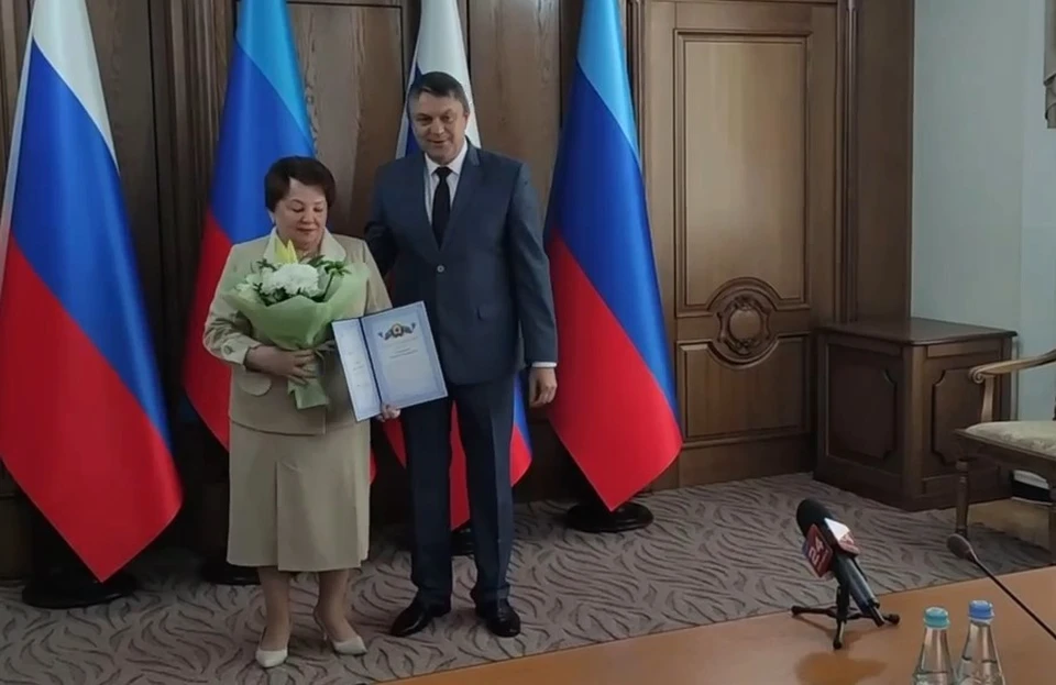 Леонид Пасечник и Зинаида Надён. ФОТО: скриншот с видео
