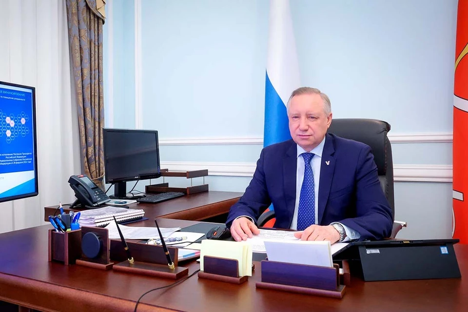 Градоначальник рассказал о реализации одного из мегапроектов. Фото: Смольный