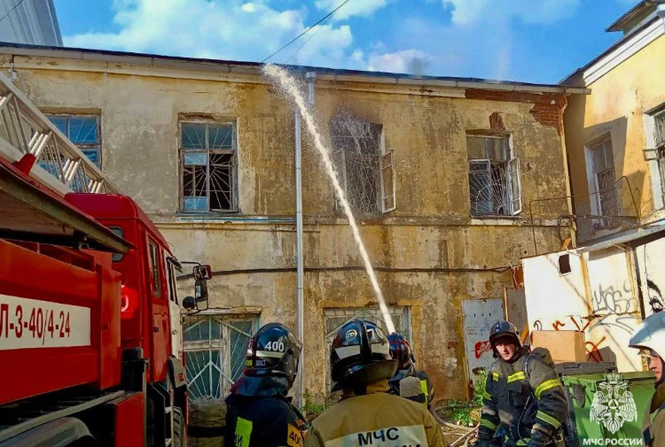 Пожар был небольшим. фото: МЧС