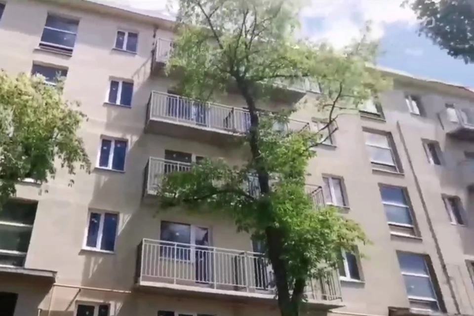 Московская область восстанавливает пятиэтажку в Жовтневом районе Мариуполя. Фото: ГБУ МО «УТНКР»