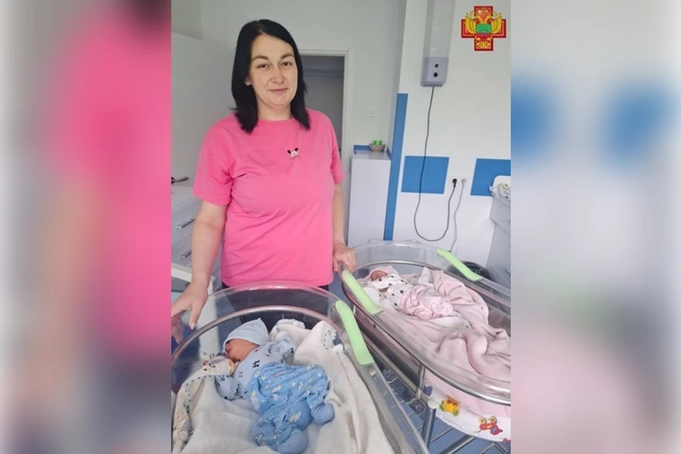Четвертая с начала 2025 года двойня родилась в Запорожской области. Фото: министерство здравоохранения Запорожской области