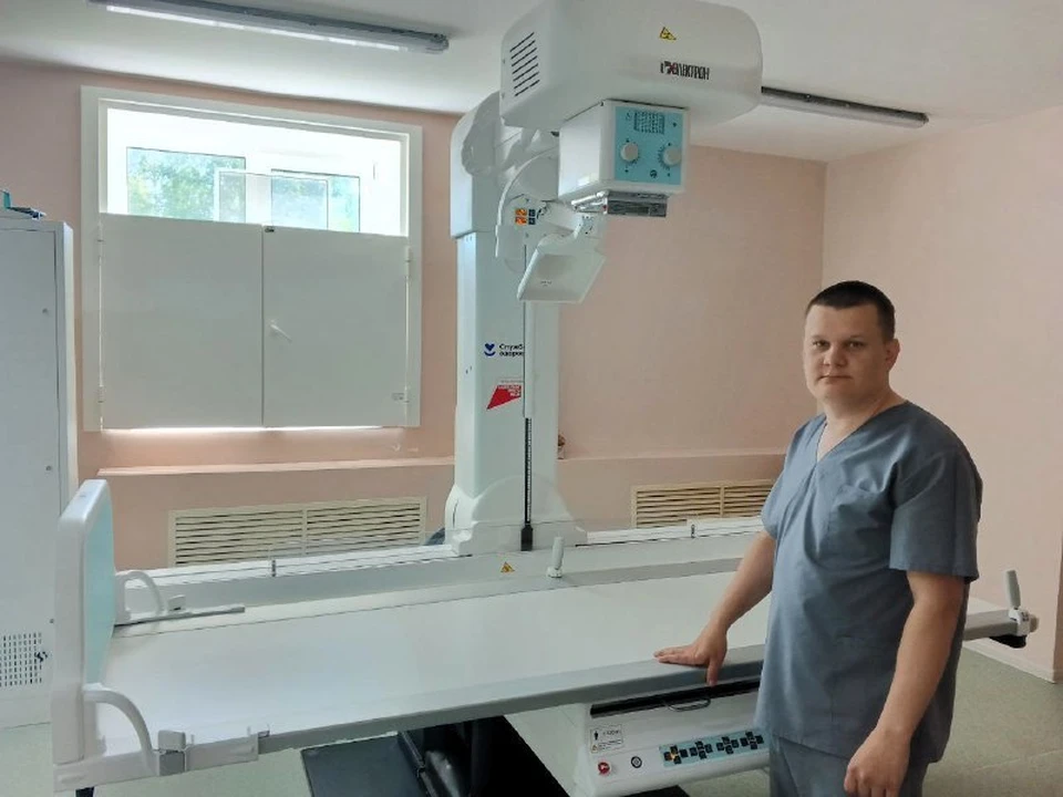 В филиале Областной больницы №12 в Упорово установили новый рентгеновский аппарат