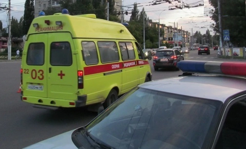 С места ДТП девочку госпитализировали.