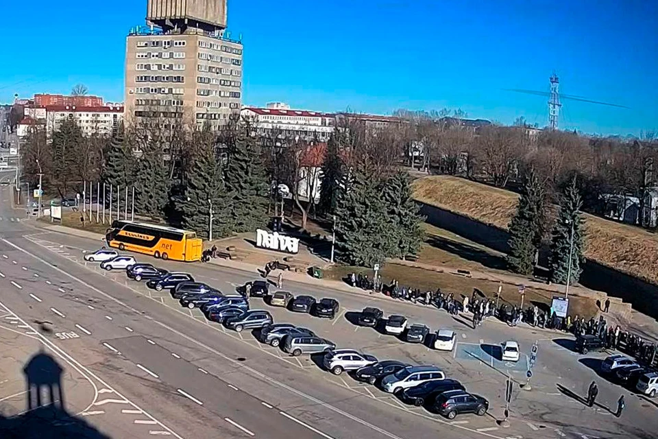 Очередь на пункт пропуска может занять 10 часов. Фото: скриншот.