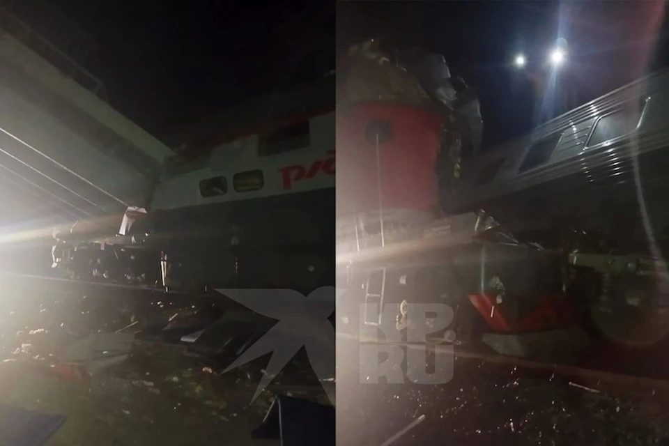СК: Обрушение мостов под Брянском и Курском произошло в результате подрывов. Фото: соцсети, Брянск