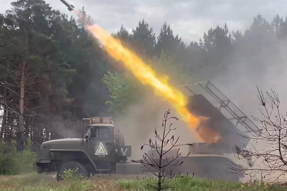 Российские военные достают противника в тылу на правом берегу Днепра Фото: скриншот видео Минобороны РФ