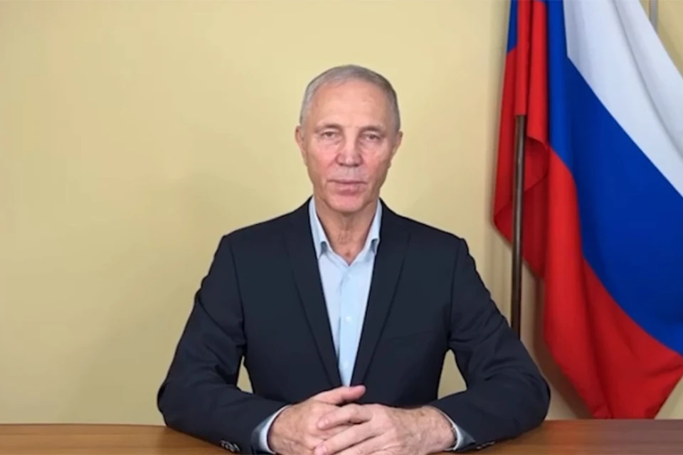 Владимир Сальдо сообщил об отражении массированной атаки дронов в Херсонской области. Фото: кадр из видео.