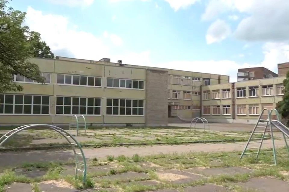 В Куйбышевском районе Донецка восстановят школу №51. Фото: ТГ/Пушилин