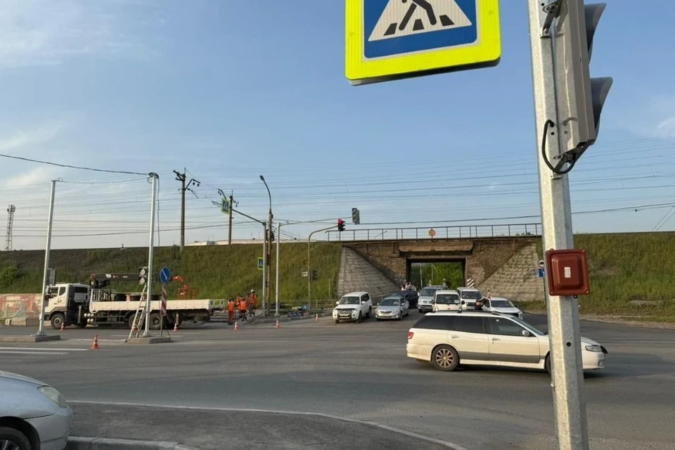ДТП случилось вечером 7 июня на Бердском шоссе, пострадавший ребёнок получил травмы. Фото: ГАИ по Новосибирской области.