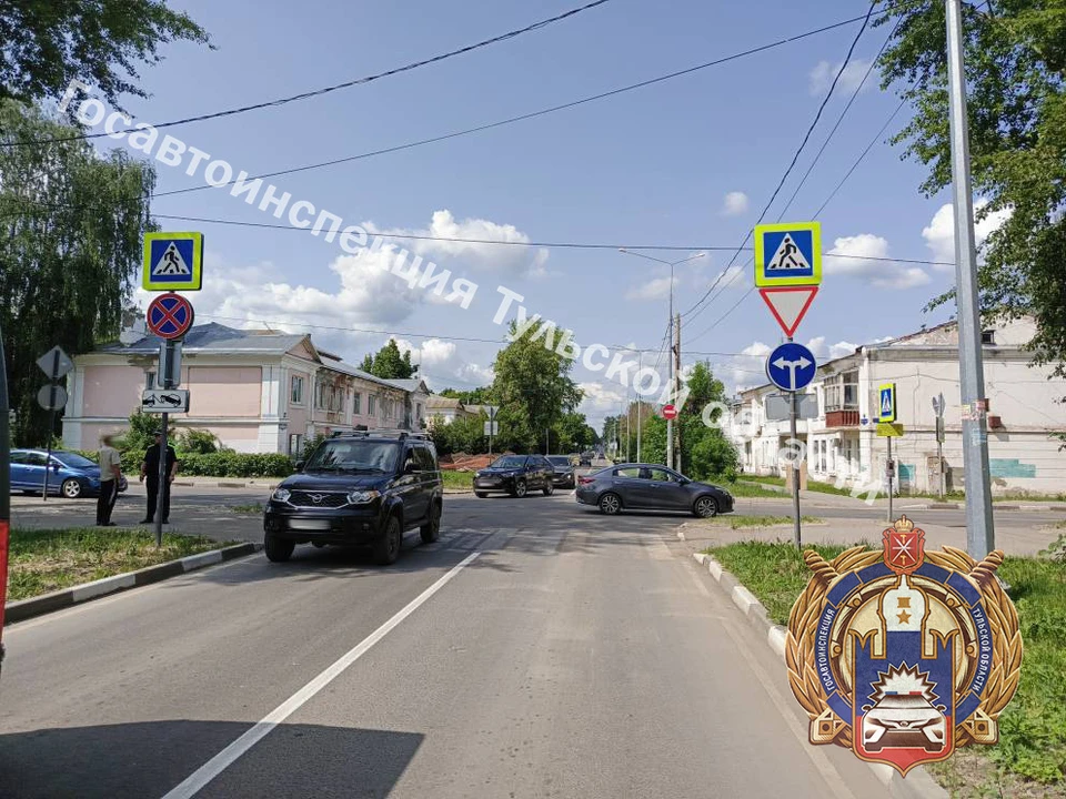 Женщина-пешеход попала под колеса внедорожника в Новомосковске Тульской области