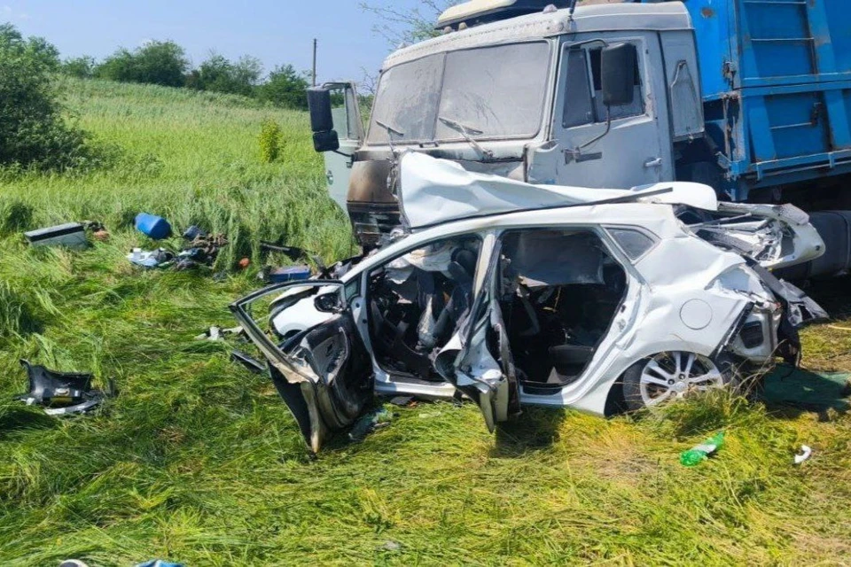 В ДТП погибли три женщины Фото: пресс-служба ГУ МВД по Краснодарскому краю