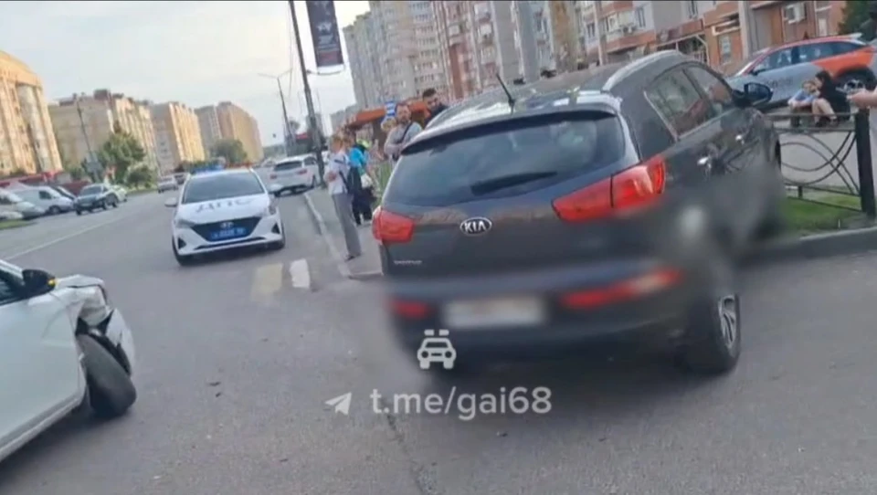 В ДТП травмировался водитель отечественного авто
