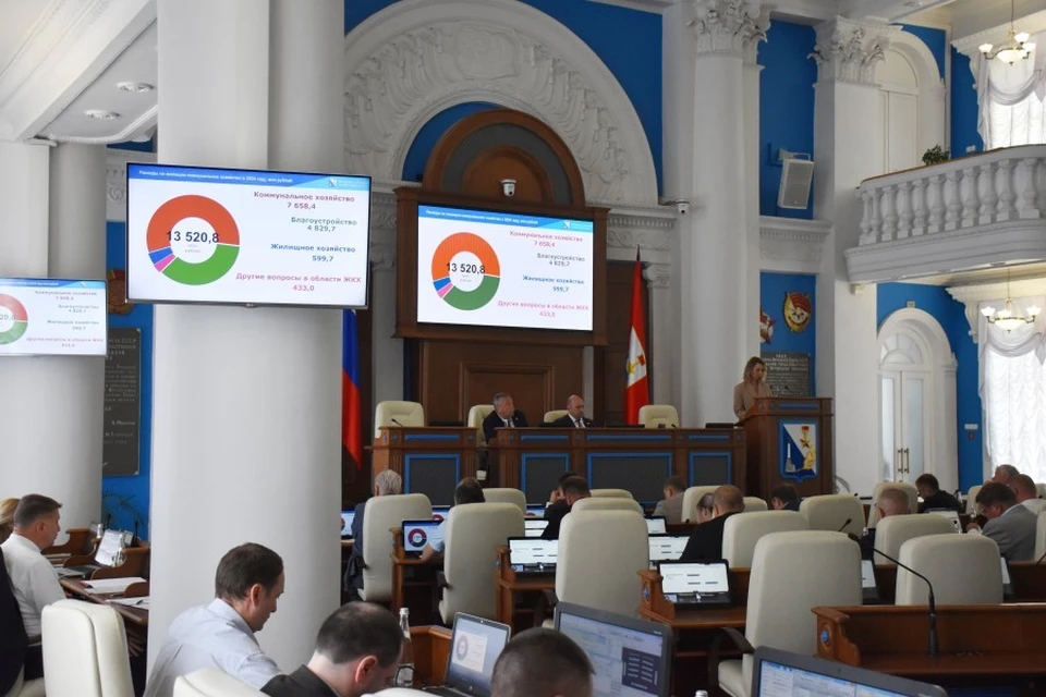Депутаты провели очередное пленарное заседание, на котором приняли несколько важных для города решений. Фото пресс-службы Заксобрания Севастополя