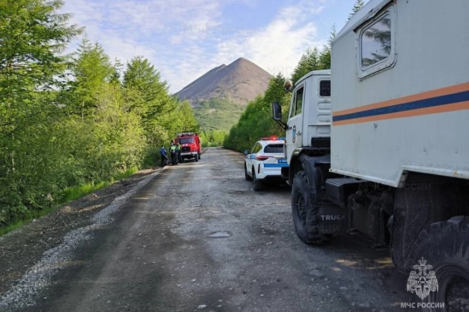 Спасатели 15 часов искали пропавшую туристку в Магаданской области Фото: МЧС Магаданской области