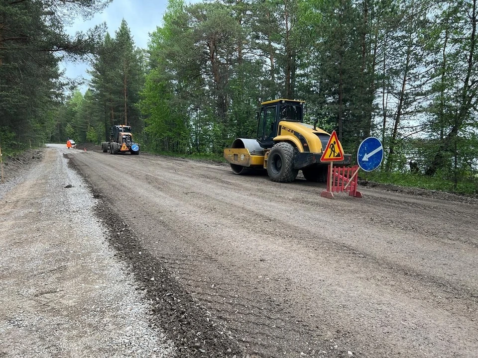 В Сухобузимском районе начался капремонт моста и дорог. Фото: Управление автомобильных дорог по Красноярскому краю