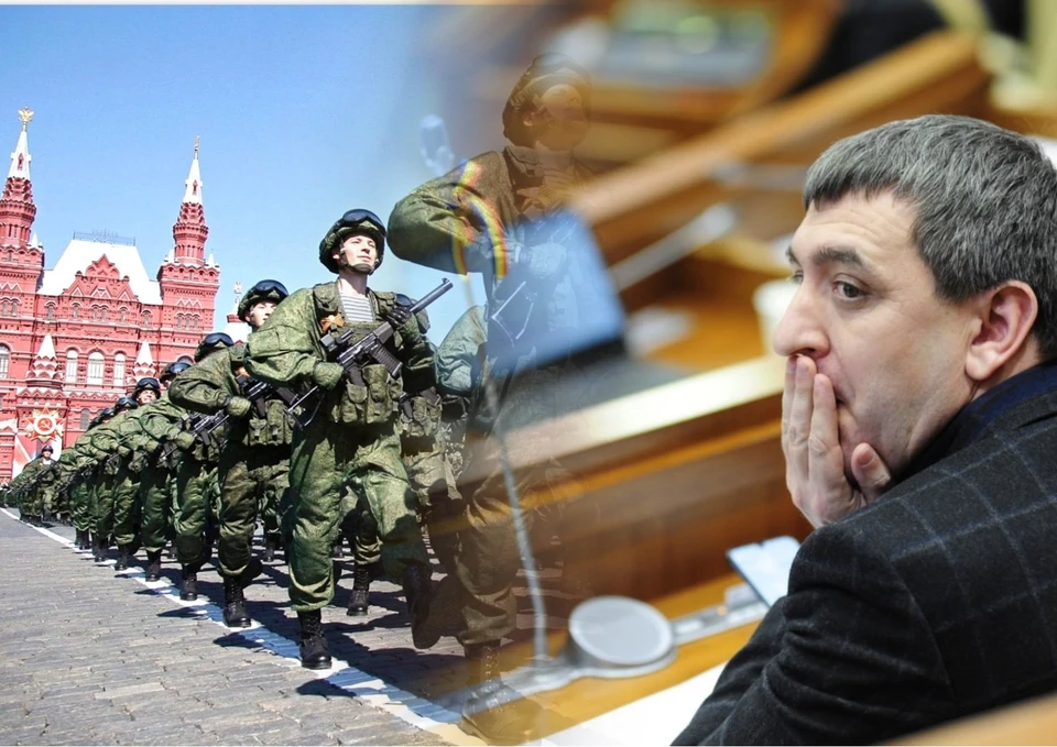 Карп пугает народ российской угрозой. Фото: коллаж КП