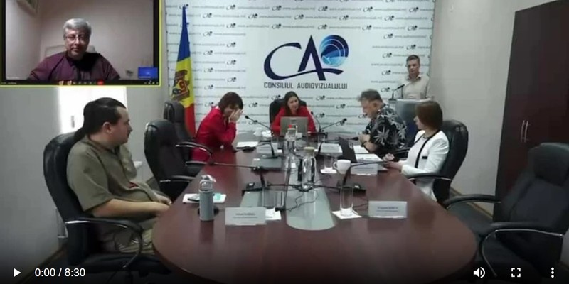 Заседания Совета по аудиовизуалу похожи на паноптикум. Фото: скрин с видео