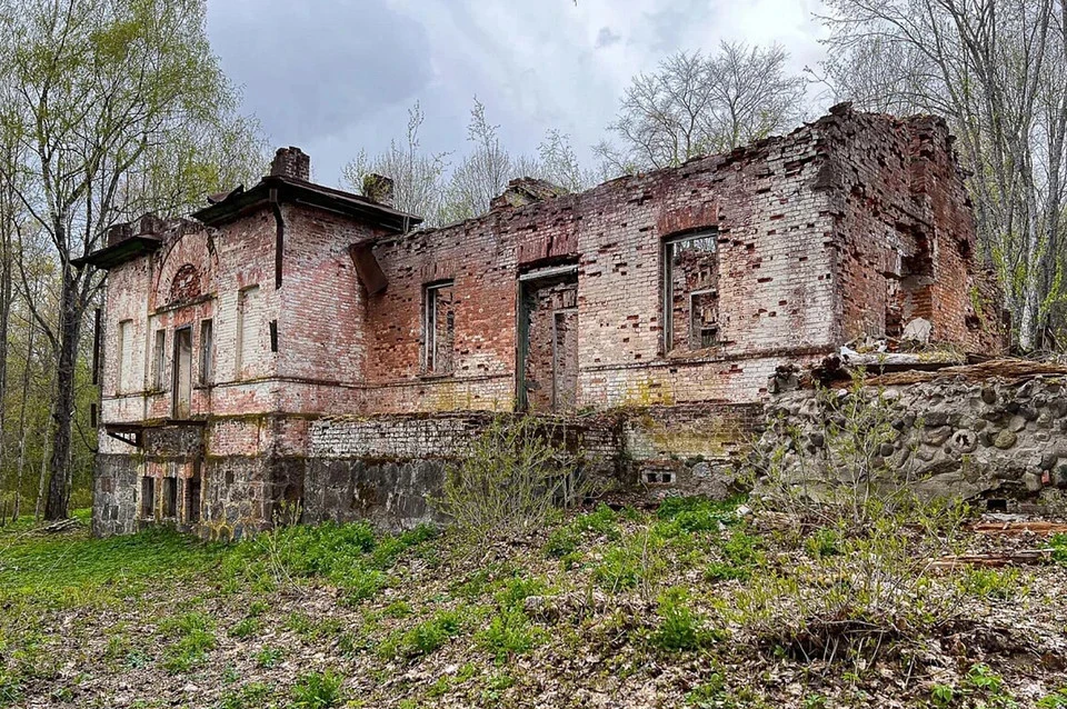 Руины генеральской усадьбы. Снимок 2023 года.