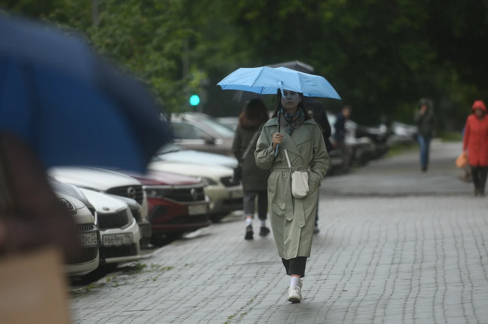 В конце июня практически каждый день существует вероятность дождей.
