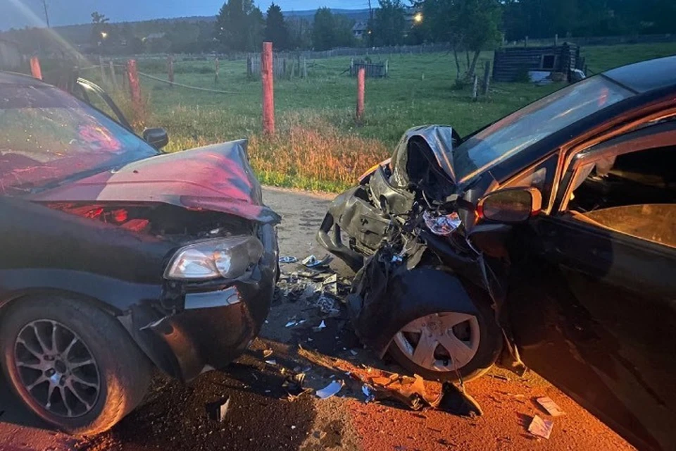 В Нижнеудинском районе в аварии погиб человек, еще двое пострадали