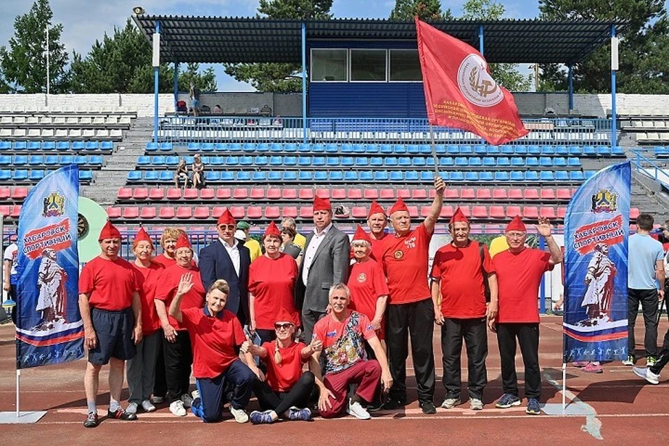 Спартакиада среди пенсионеров и ветеранов прошла в Хабаровске